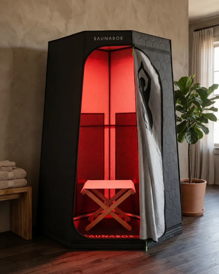 SaunaBox Pulse PRO Infrared Sauna with Red Light Therapy, photo 2 of 8