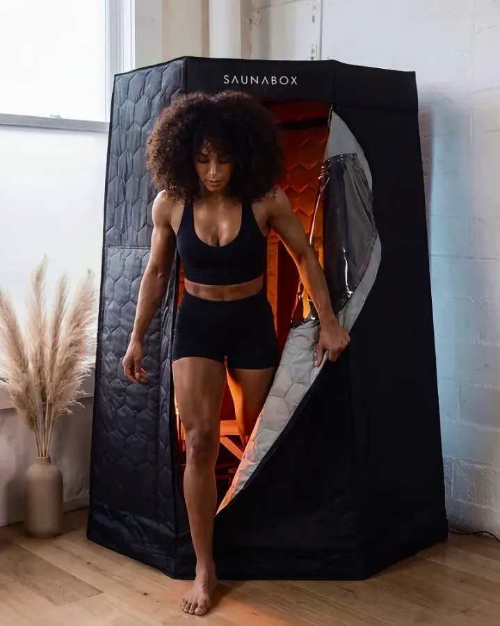 SaunaBox Pulse PRO Infrared Sauna with Red Light Therapy, photo 5 of 8
