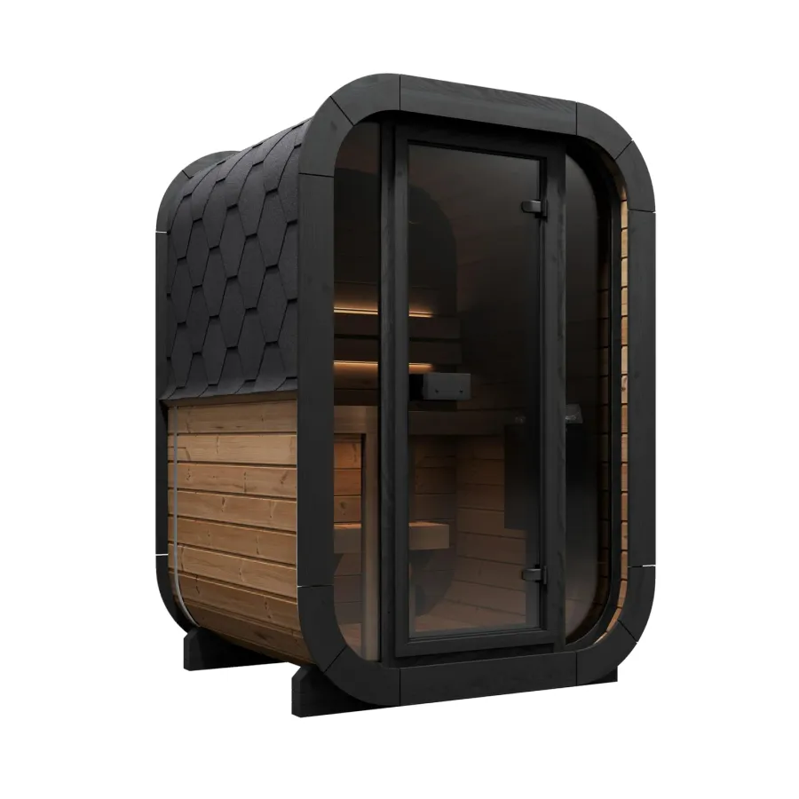 SaunaLife Cube CL3G 2-Person Outdoor Sauna Kit, photo 2 of 7