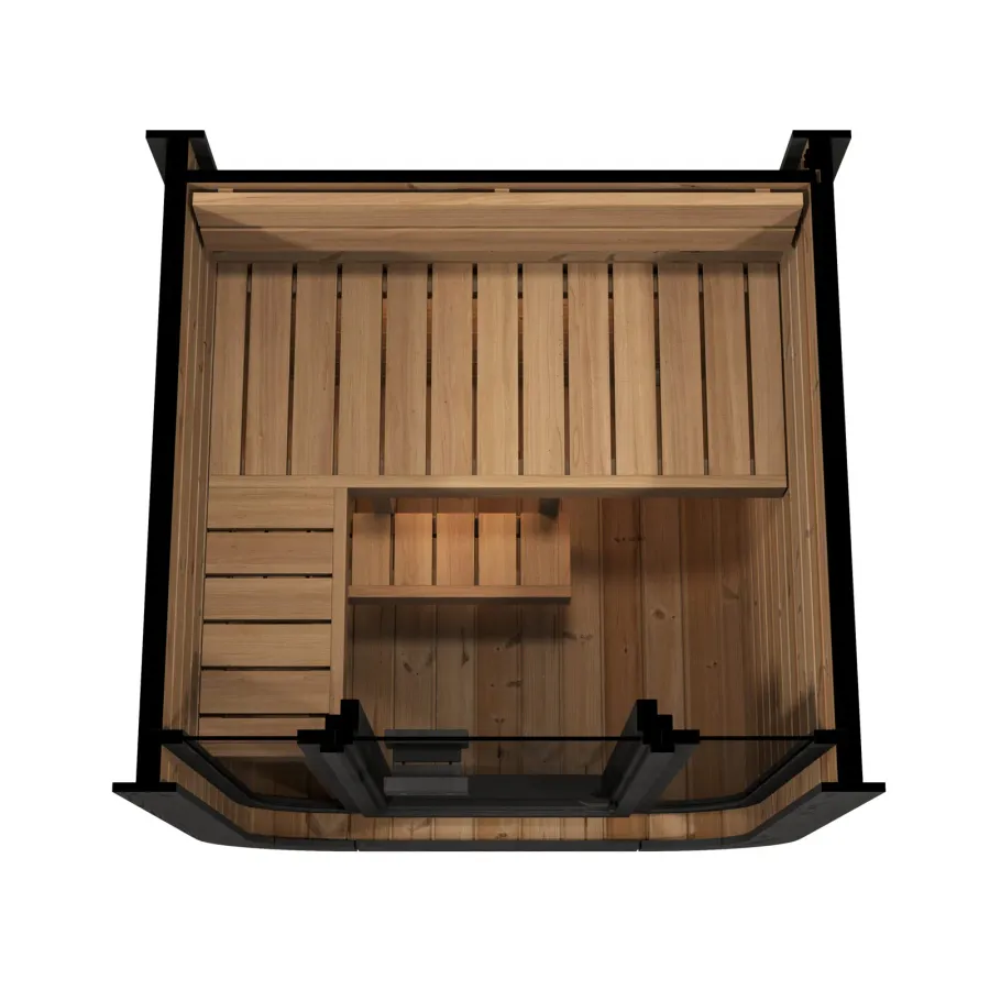 SaunaLife Cube CL3G 2-Person Outdoor Sauna Kit, photo 6 of 7