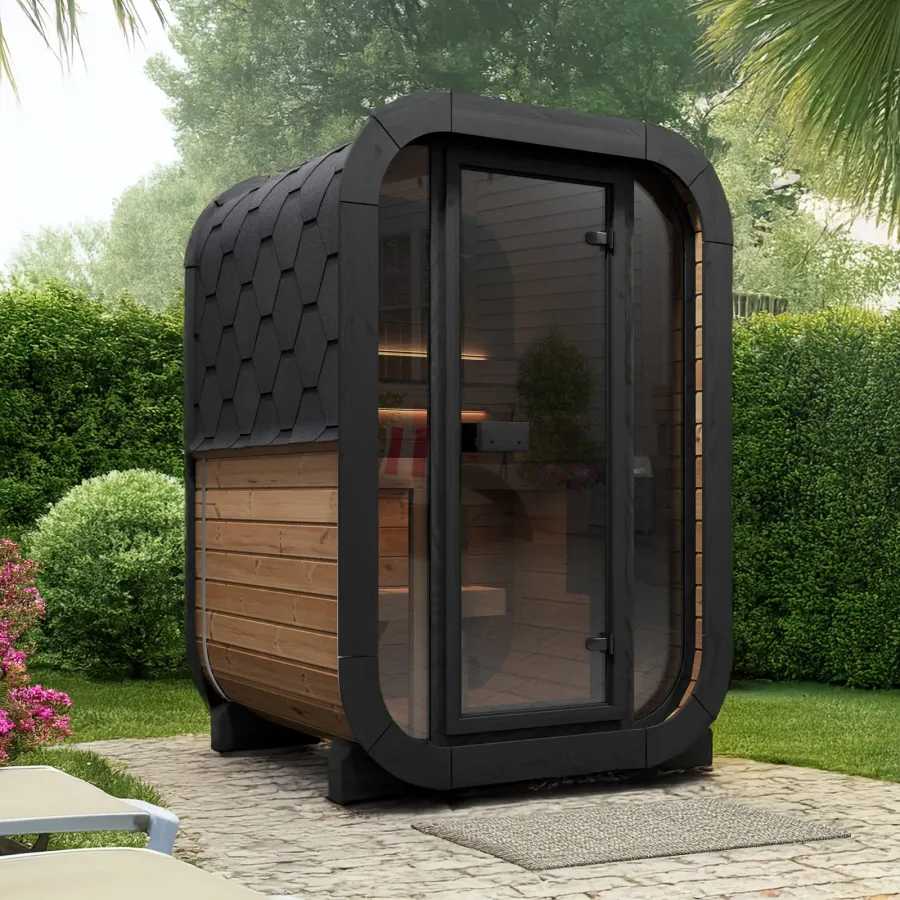 SaunaLife Cube CL3G 2-Person Outdoor Sauna Kit, photo 7 of 7