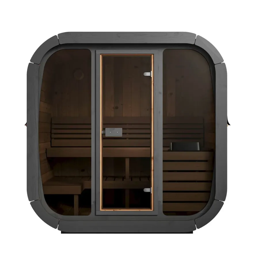 SaunaLife Cube CL5G 4-Person Outdoor Cube Sauna, photo 6 of 11