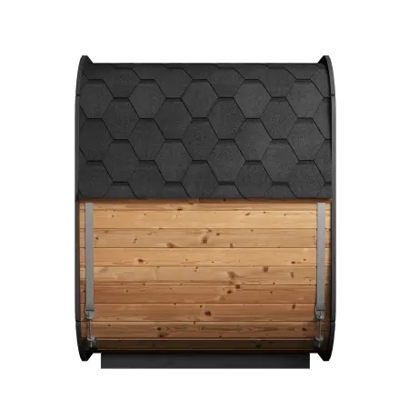 Image: topture.com SaunaLife Cube CL5G 4-Person Outdoor Cube Sauna, photo 7 of 11