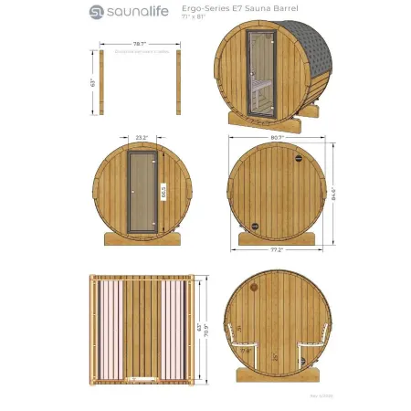 Image: topture.com SaunaLife Ergo Series Model E7, photo 11 of 11