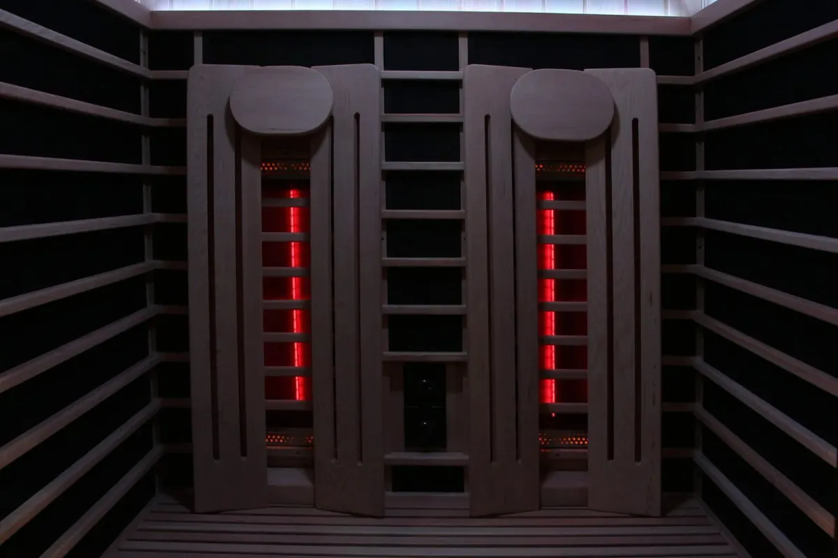 Sun Home Eclipse 2-Person Red Light & Full-Spectrum Infrared Sauna, photo 8 of 11