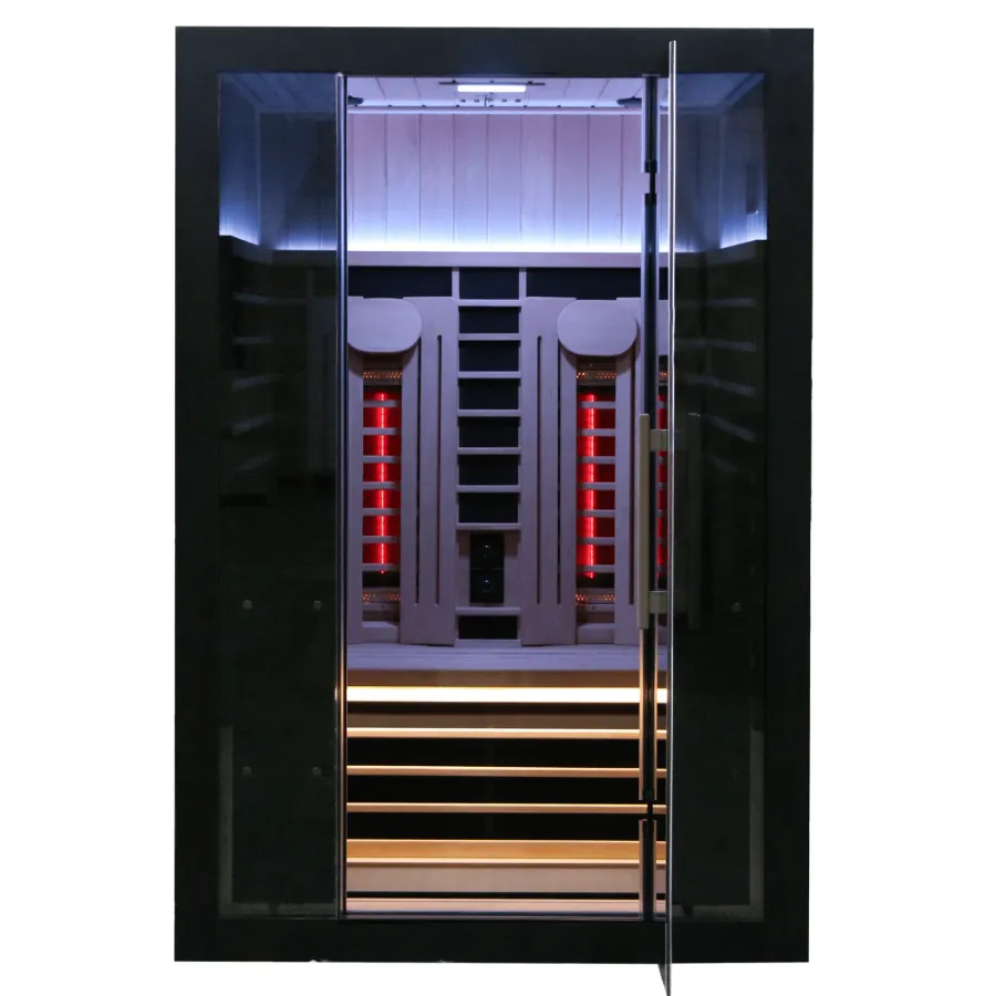 Sun Home Eclipse 2-Person Red Light & Full-Spectrum Infrared Sauna, photo 7 of 11