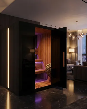 Image: sunhomesaunas.com Sun Home Nova 6-Person Indoor Traditional Sauna, photo 8 of 11
