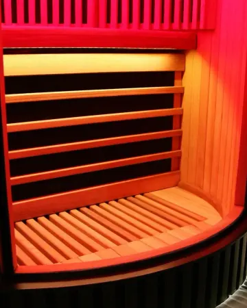 Image: sunhomesaunas.com Sun Home Pod 1-Person Red Light & Infrared Sauna, photo 11 of 11