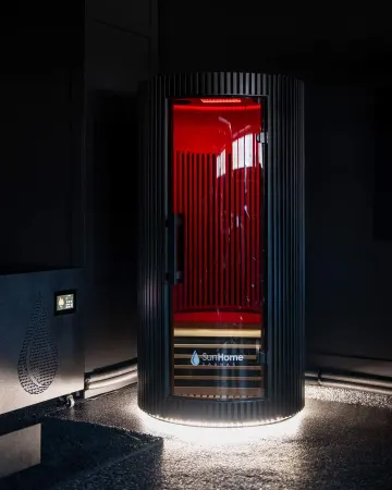 Image: sunhomesaunas.com Sun Home Pod 1-Person Red Light & Infrared Sauna, photo 4 of 11