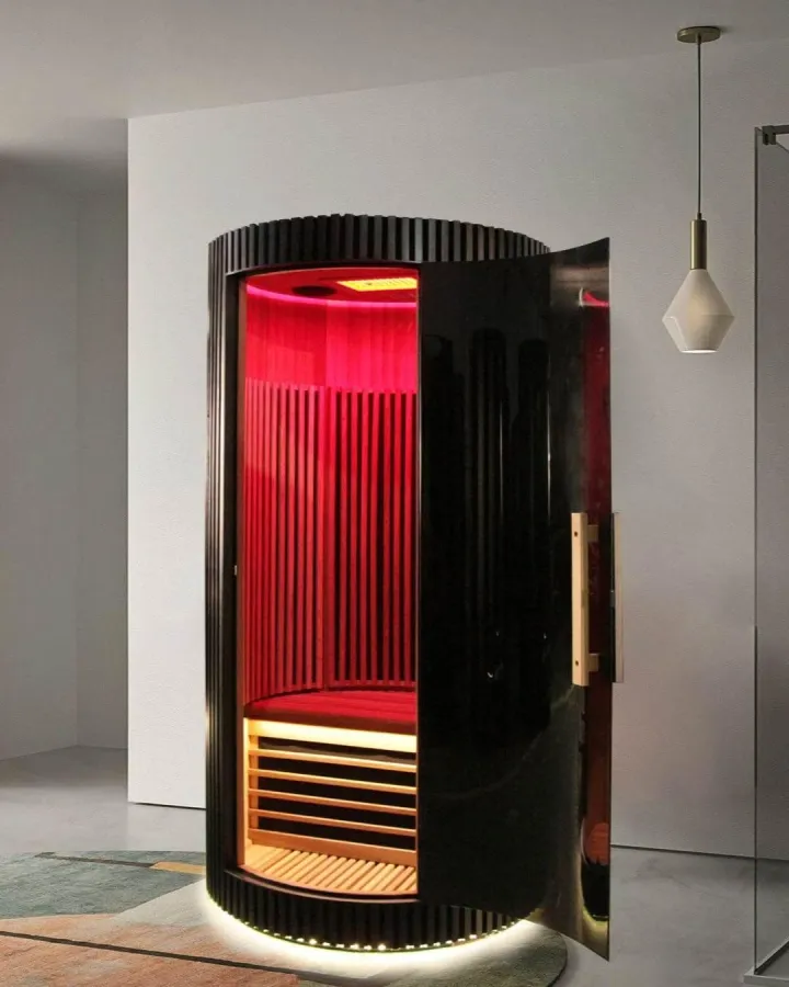 Sun Home Pod 1-Person Red Light & Infrared Sauna, photo 5 of 11