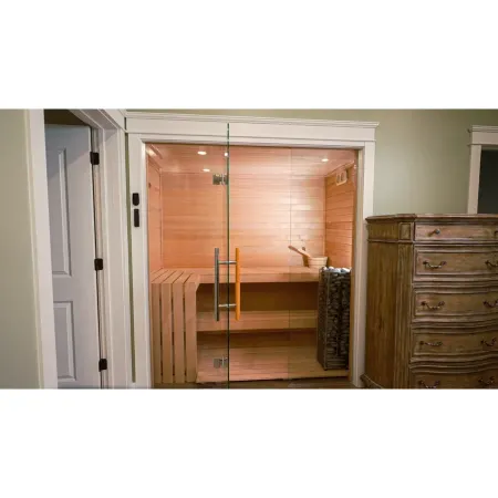 Image: saunaplace.com The Sauna Place Custom Indoor Cedro Sauna Maui 5 × 6 ft, cut to your precise dimensions, photo 10 of 11