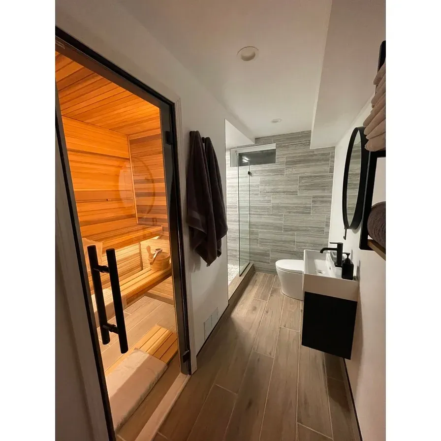 The Sauna Place Custom Indoor Cedro Sauna Maui 5 × 6 ft, cut to your precise dimensions, photo 5 of 11