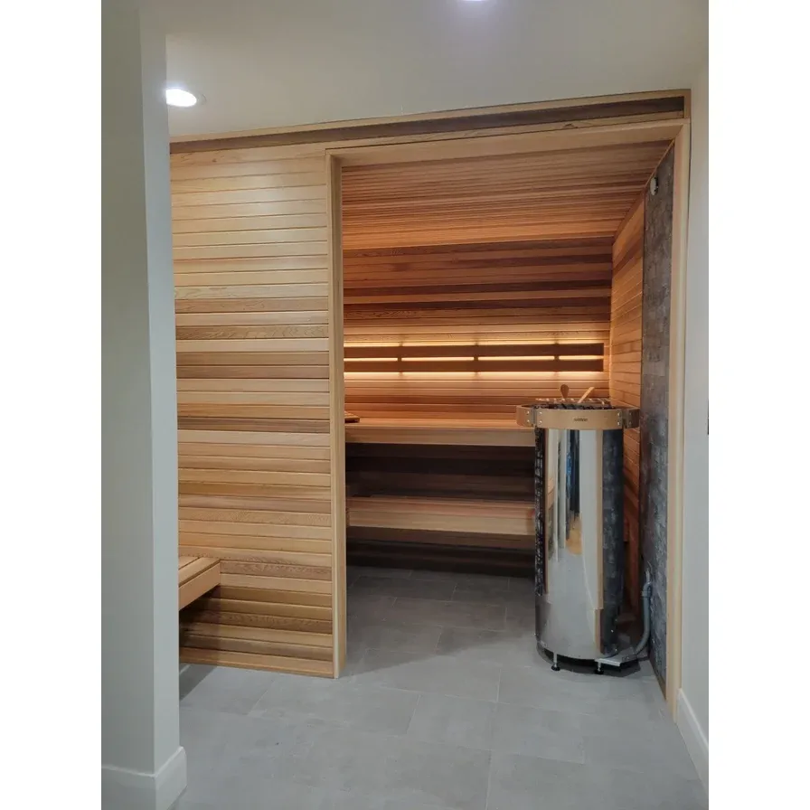 The Sauna Place Custom Indoor Cedro Sauna Maui 5 × 6 ft, cut to your precise dimensions, photo 6 of 11