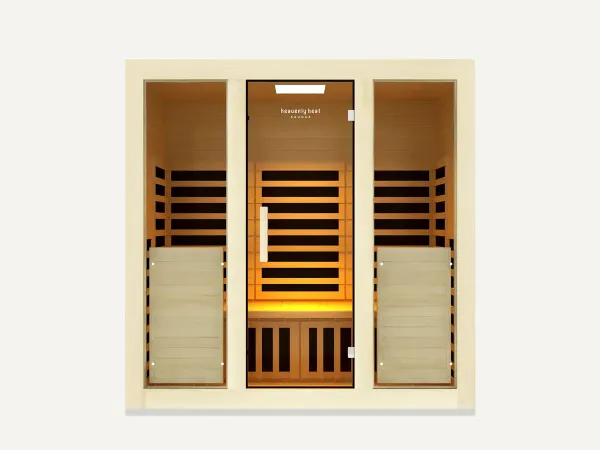 Image: heavenlyheatsaunas.com Heavenly Heat 3-Person Far Infrared Sauna