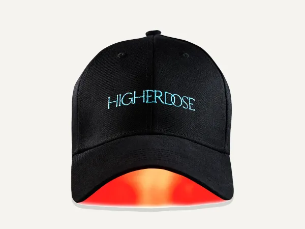 Image: higherdose.com HigherDOSE Red Light Hat (HG-120K)