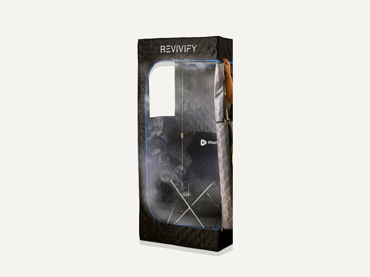 LifePro Revivify Portable Steam Sauna Tent 2.6L (LP-RVFYM-BLK)