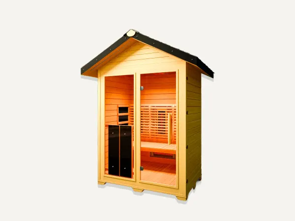 Image: medicalsaunas.com Medical Saunas Nature 6 Outdoor Infrared Sauna