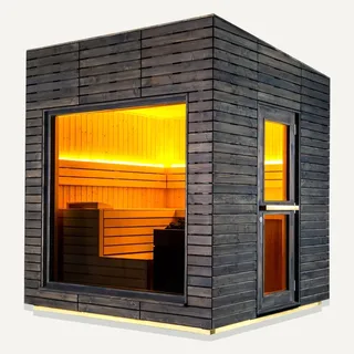Image: almostheaven.com Almost Heaven Alpina Outdoor Sauna (Heritage Collection)