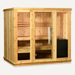 Image: almostheaven.com Almost Heaven Bridgeport 6 Person Indoor Sauna