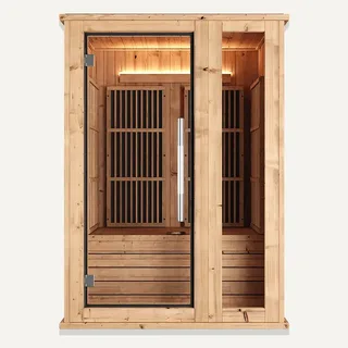Image: almostheaven.com Almost Heaven Laurel 1 Person Infrared Sauna