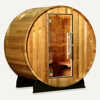 Image: almostheaven.com Almost Heaven Salem 2 Person Barrel Sauna