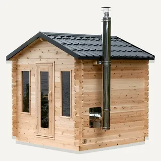 Image: topture.com Dundalk LeisureCraft Canadian Timber Georgian Cabin (CTC88W)