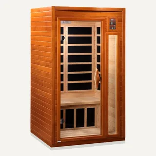 Image: goldendesigninc.com Dynamic Saunas Barcelona 1–2 Person (DYN-6106-01)