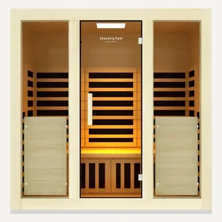 Image: heavenlyheatsaunas.com Heavenly Heat 3-Person Far Infrared Sauna