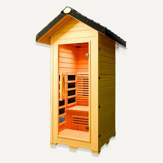 Image: medicalsaunas.com Medical Saunas Nature 4 Outdoor Infrared Sauna