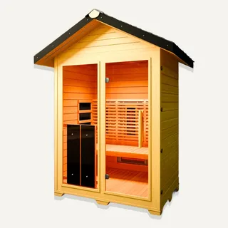 Image: medicalsaunas.com Medical Saunas Nature 6 Outdoor Infrared Sauna
