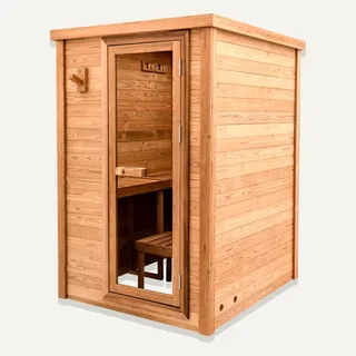 Image: redwoodoutdoors.com Redwood Outdoors Haven Indoor Sauna - 3 Person