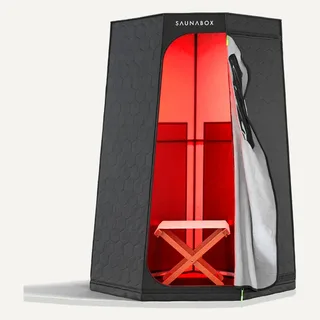 Image: saunabox.com SaunaBox Pulse PRO Infrared Sauna with Red Light Therapy