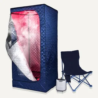Image: kohls.com Sharper Image Steam Sauna & Red Light Therapy Portable Spa